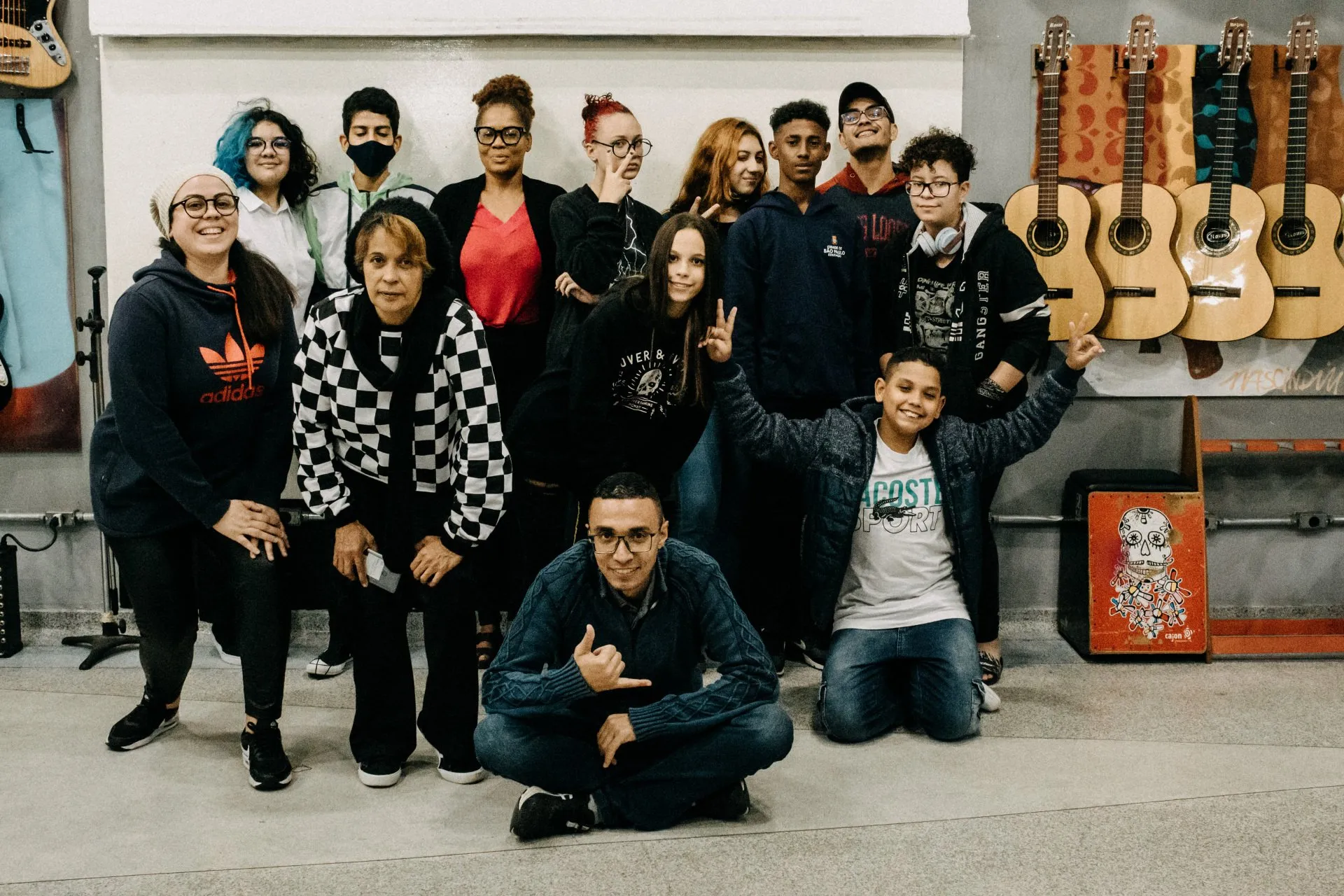Grupo do curso de fotografia